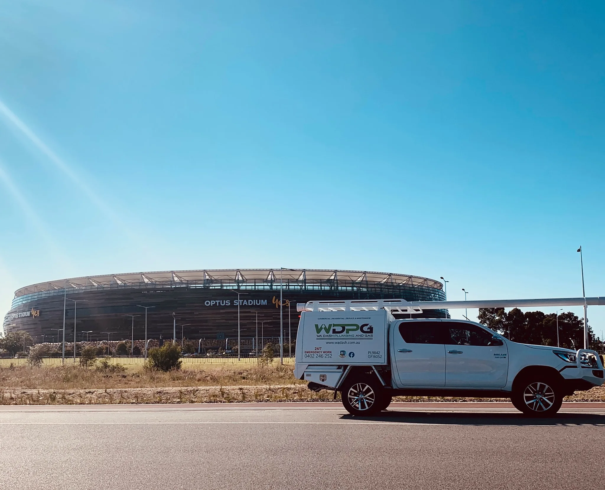 WA Dash Plumbing & Gas team on the job in Perth